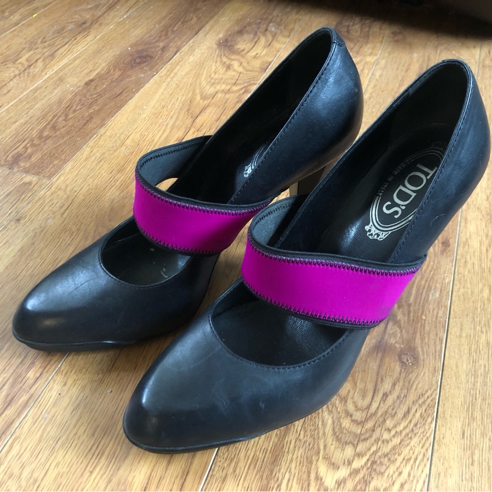 Tod’s Made in Italy Leather Heels - Picture 3 of 11
